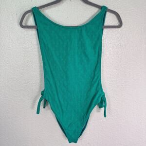 Free People Swimsuit Women Medium Pamela One Piece Boho Cheeky Swimwear FP Beach